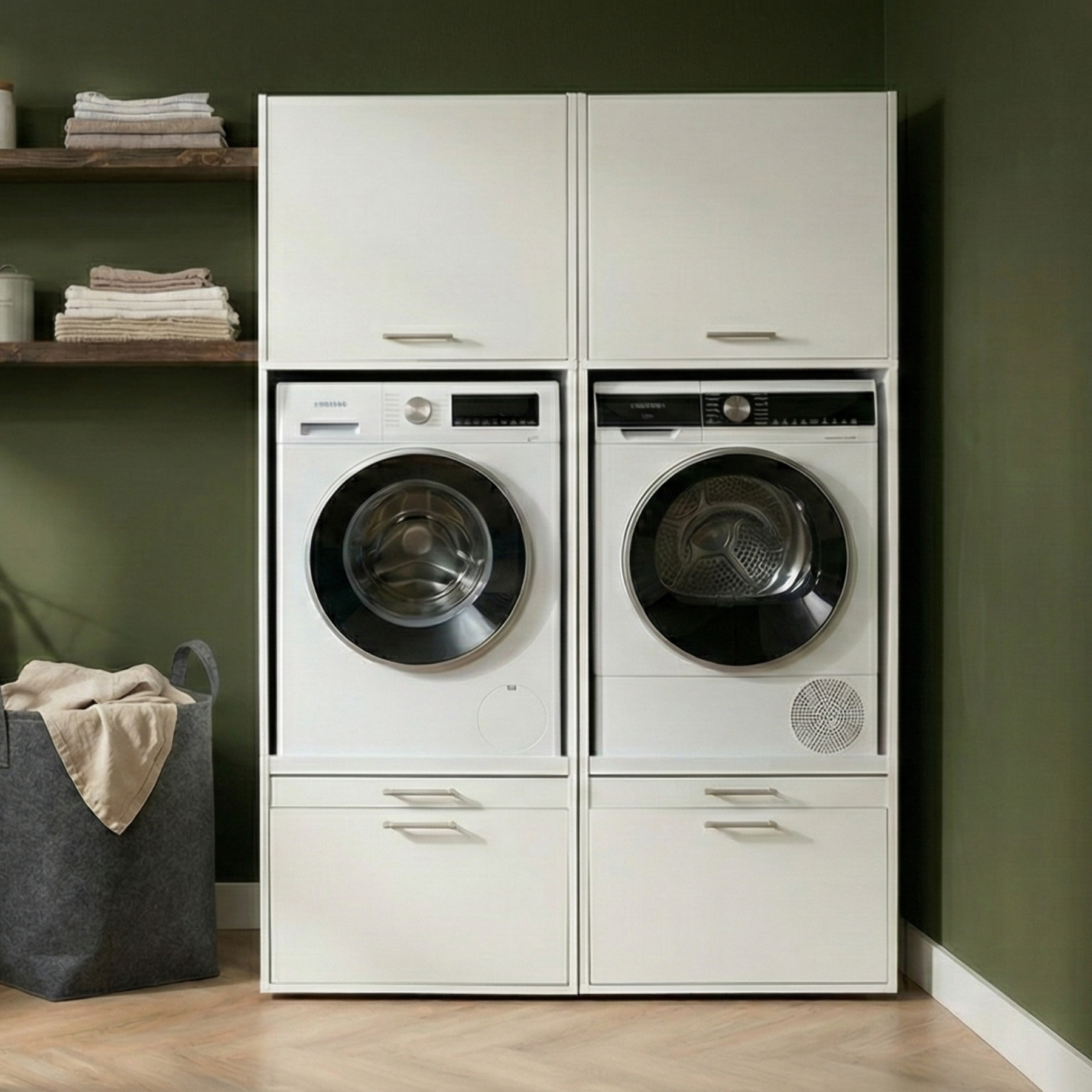 Washcab dubbele kast